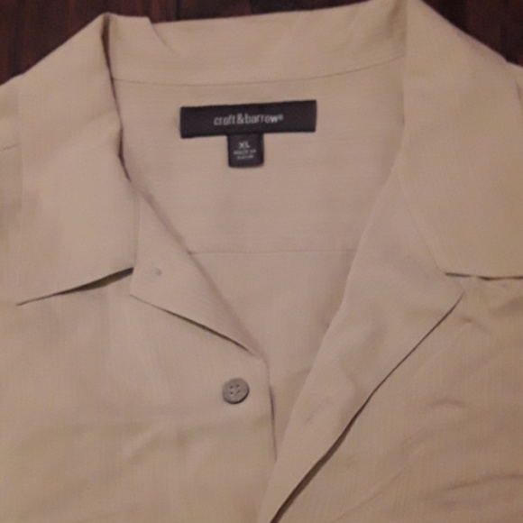 Cream-colored button Croft & Barlow - Picture 3 of 5